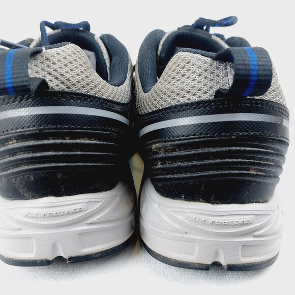 New Balance Men\'s Gray Black 573v3 Mesh All Terrain Athletic Running Shoes 12 main image 8